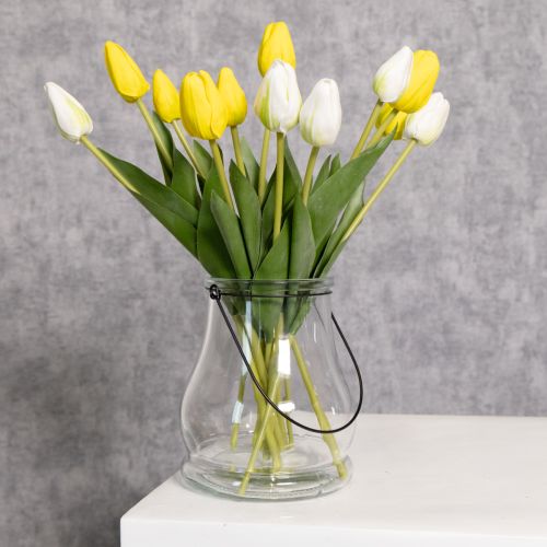 gjenstander Dekorative kunstige tulipanblomster for stilig interiørdesign, 40 cm, 5 stk.
