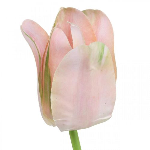 gjenstander Tulipan kunstig rosa stilkblomst H67cm