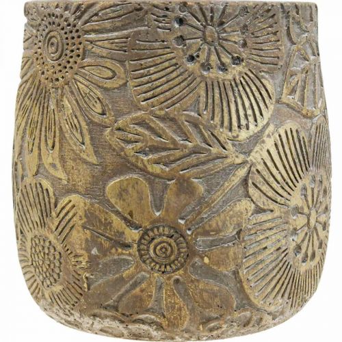 Floristik24 Plantekar gull blomster keramikk blomsterpotte Ø17cm H19cm