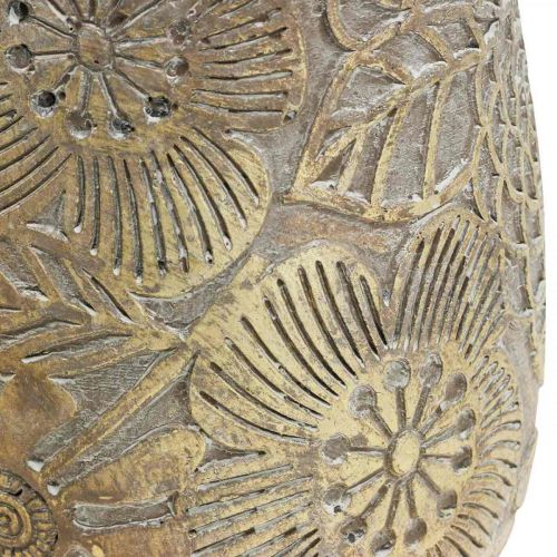 Floristik24 Plantekar gull blomster keramikk blomsterpotte Ø17cm H19cm