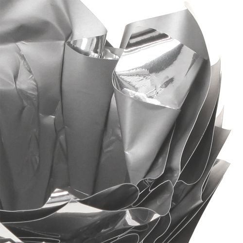 gjenstander Blomsterpotte sølvglans gaveemballasje Ø5,5 cm H6 cm 8 stk