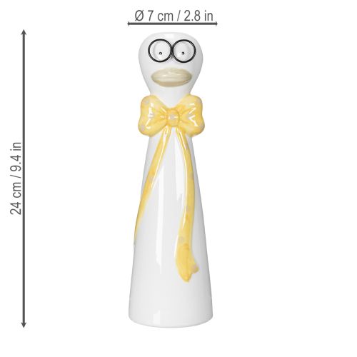 gjenstander Andevase med søtt design for morsom borddekorasjon, 24 cm, 2 stk.