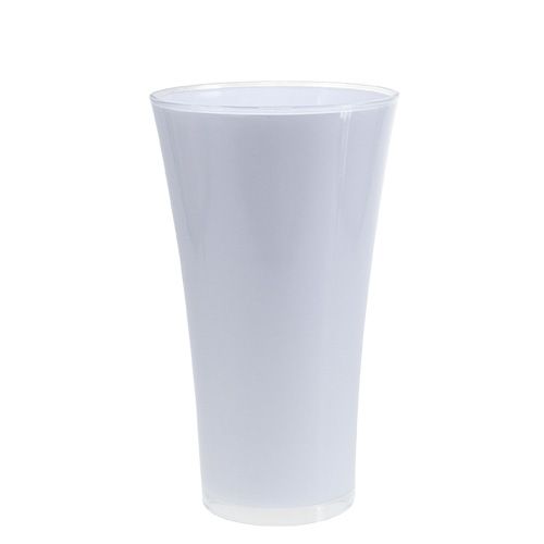gjenstander Vase &quot;Fizzy&quot; Ø20cm H35cm hvit, 1stk