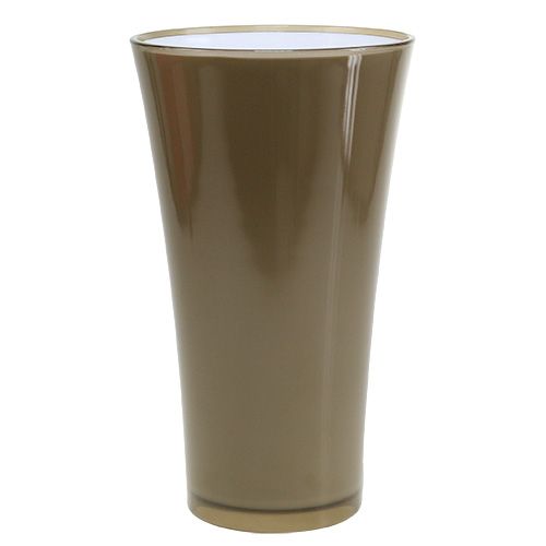 Vase &quot;Fizzy&quot; platinagrå Ø28,5cm H45cm, 1stk