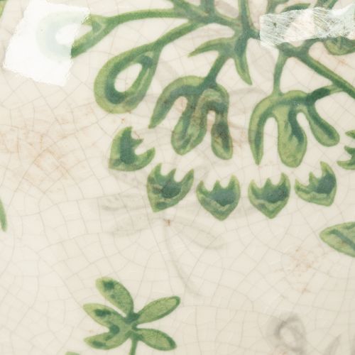 gjenstander Vase med delikat plantemønster til hjemmedekorasjon 19 cm