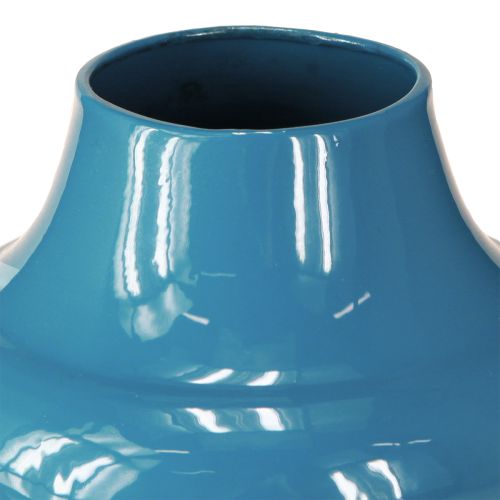 gjenstander Vase, hjemmetilbehør med bølgeformet overflate for en moderne atmosfære, 23 cm