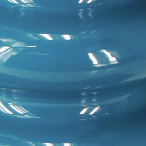 gjenstander Vase, hjemmetilbehør med bølgeformet overflate for en moderne atmosfære, 23 cm