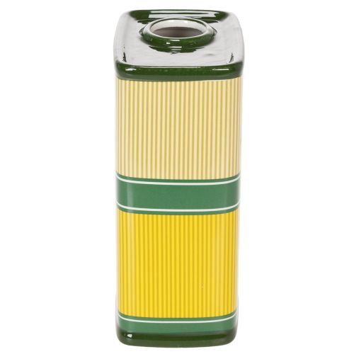 gjenstander Keramisk olivenoljevase - perfekt borddekorasjon for tørkede blomster, 18 cm