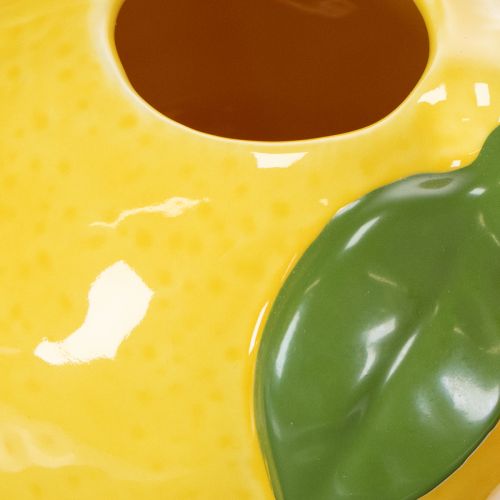 gjenstander Sitrusvase, appelsin og sitron, som et ekstravagant hjemmetilbehør, sommerdekorasjon, 10 cm, 2 stk.