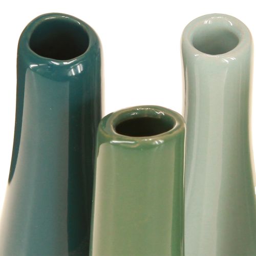 gjenstander Mini dekorativt vasesett, kreativ hjemmedekorasjon, 18 cm