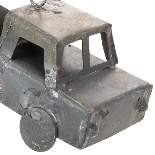 gjenstander Dekorative vintagebiler i metall til oppheng, assorterte størrelser, 9-10 cm, 4 stk.