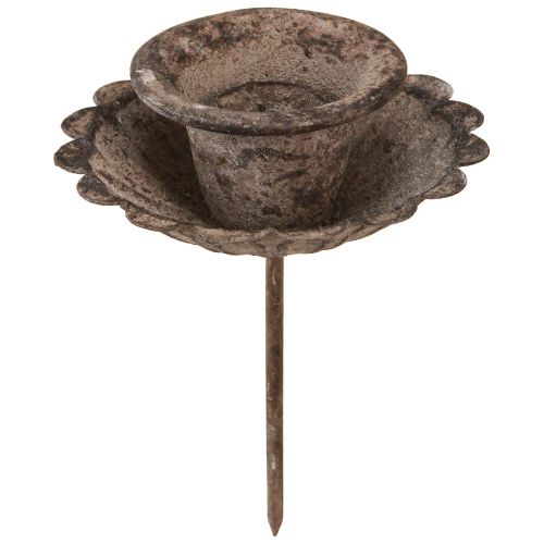 Floristik24 Vintage spiss lysestake for innsetting Ø8,5cm H11,5cm 4stk