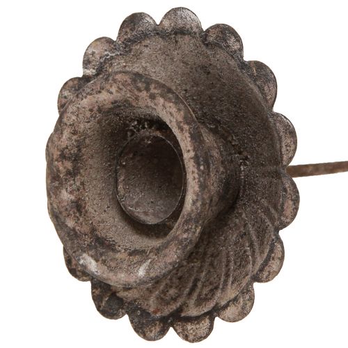 Floristik24 Vintage spiss lysestake for innsetting Ø8,5cm H11,5cm 4stk