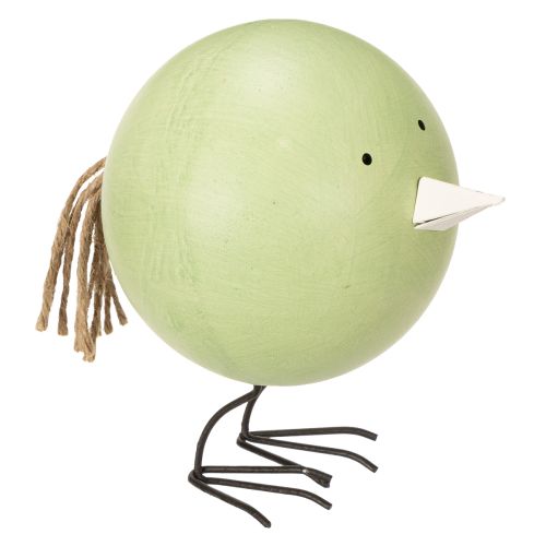 gjenstander Dekorative kyllingfigurer som et muntert blikkfang for vår og påske, 12 cm, 3 stk.