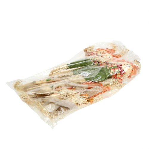 Floristik24 Dekorative fugleskremsel på en pinne 38cm 8stk