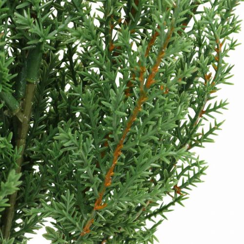 gjenstander Enebærgren kunstig grønn dekorativ gren Jul 39cm 6stk