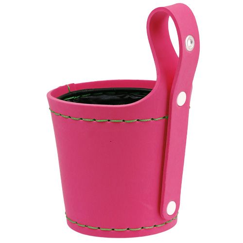 Floristik24 Vegghenger plantepotte rosa Ø14cm H15cm, 1st