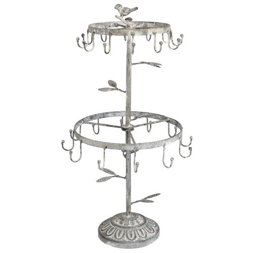 Floristik24 Produktholder metall rustgrå for dekorative kleshengere Ø24cm H49cm