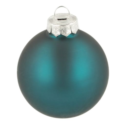 Julekule, matt og blank, festlig julekule, 6 cm, 24 deler | Floristik24.no