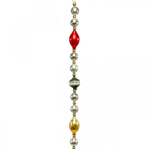 Floristik24 Juleballkransdekor juleglass 1,8m