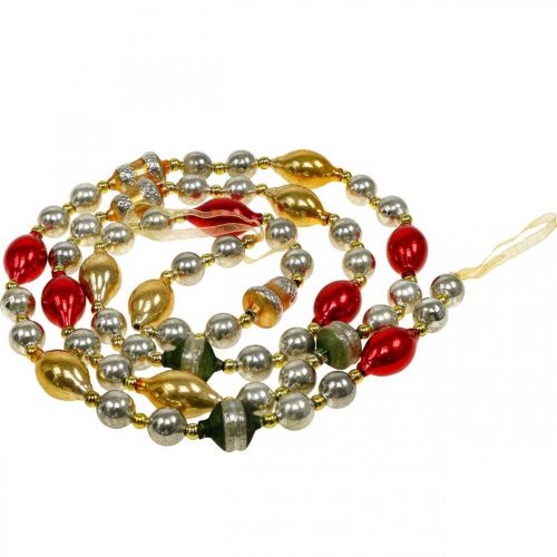 Floristik24 Juleballkransdekor juleglass 1,8m