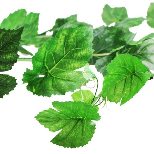gjenstander Vine leaf krans grønn 2,7m