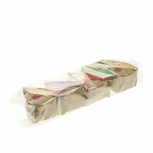 gjenstander Gnome tre 6,5x9cm 10 stk assortert