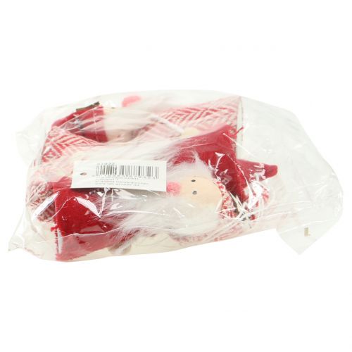 Floristik24 Gnome rød, hvit 9cm 4 stk
