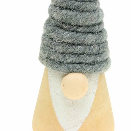 Floristik24 Julepynt trefigur gnome med ullhatt 7cm 8stk