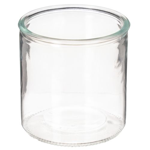 Sylinderformet glassvase, gjennomsiktig, allsidig, 10 cm, 3 stk. kjøpe | Floristik24.no