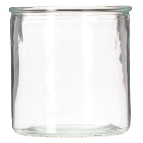 Sylinderformet glassvase, gjennomsiktig, allsidig, 10 cm, 3 stk. | Floristik24.no