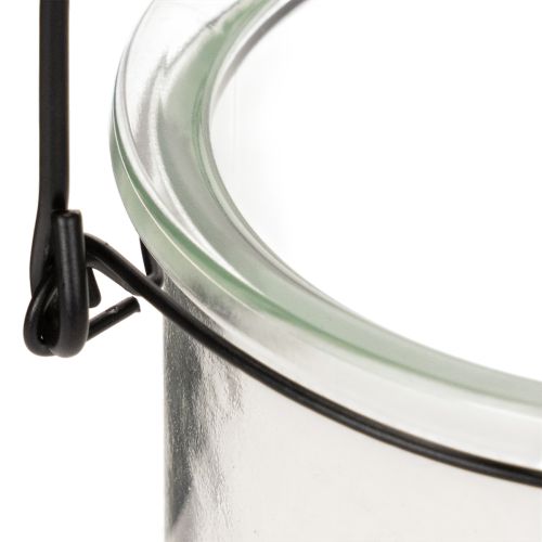 Hengende glasslykt Ø12cm H12,5cm 2 stk | Floristik24.no