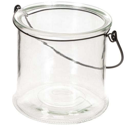 Hengende glasslykt Ø12cm H12,5cm 2 stk | Floristik24.no