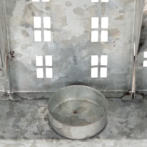 Dekorativ rekke med hus med telysholdere, adventsdekorasjon, 68 cm | Floristik24.no