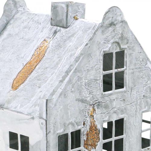 gjenstander Light house telysholder metall telyshus H26cm