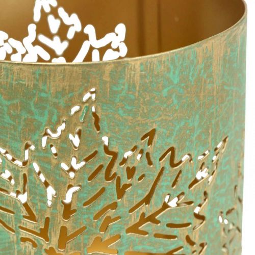 gjenstander Lykt høst telysholder metall Ø8/10/13cm sett med 3 stk