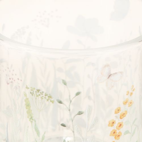 gjenstander Elegant sommerfugldesignet lanterne for harmonisk rominnredning, 12,5 cm, 4 stk.