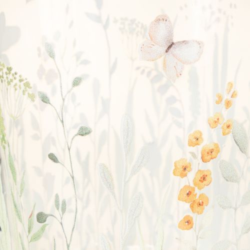 gjenstander Dekorativ glasslykt med sommerfuglengmotiv for stilige interiørdetaljer, 18 cm, 2 stk.