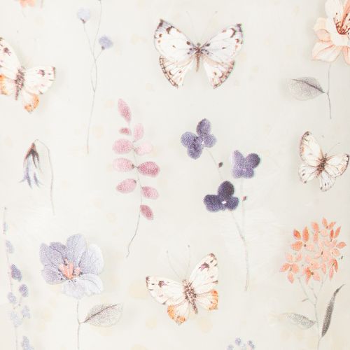 gjenstander Dekorativ glasslykt med sommerfugldesign for stilig interiør, 8 cm, 4 stk.