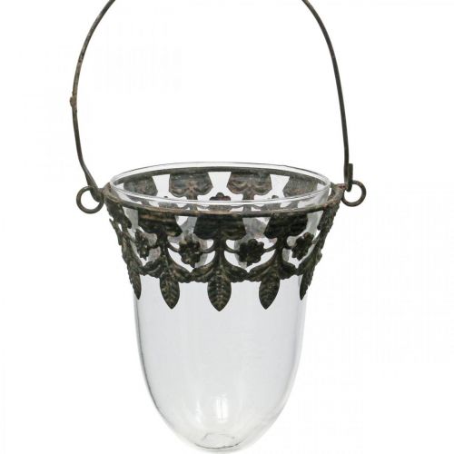 gjenstander Lyktglass for oppheng av dekorasjon 24/28/30cm sett med 3 stk