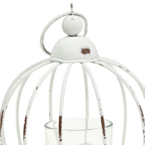 Floristik24 Lantern Crown Vintage Ø12cm H16.5cm