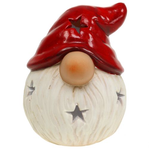 Lanterne julenisse Ø15cm H19cm