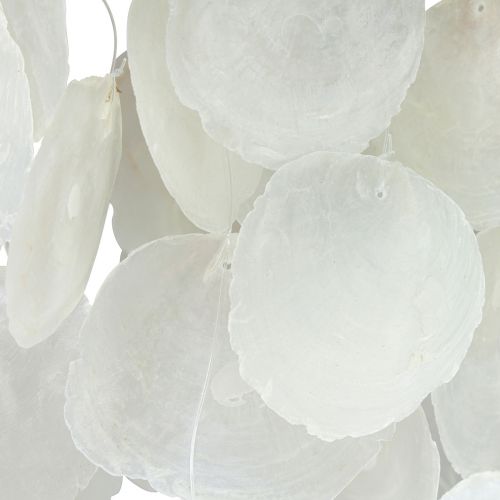 Floristik24 Vindklokke maritime klokke Capiz skjell naturlig 90cm