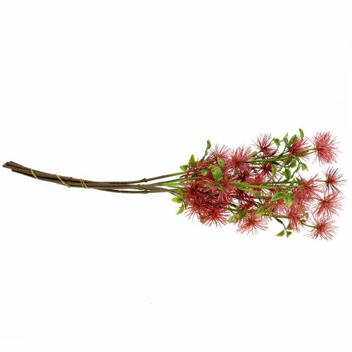 Floristik24 Xanthium silkeblomst mørk rosa 53cm 6stk