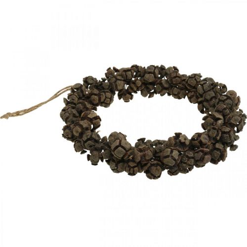 Floristik24 Kjeglekrans sypresskjeglekrans til å henge natur Ø25cm