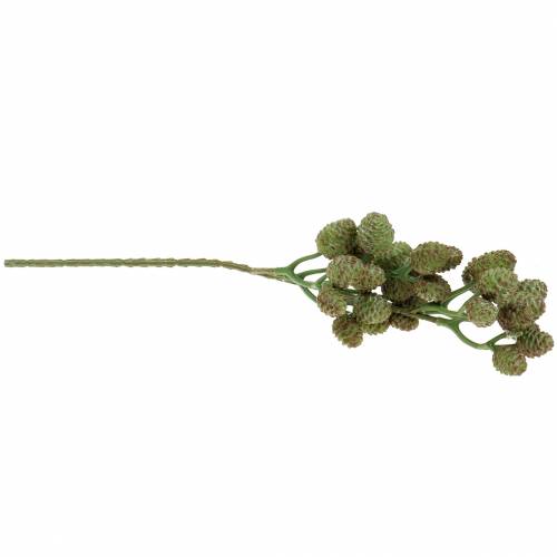 Floristik24 Cone Branch Green 33cm Kunstig plante som the real thing!