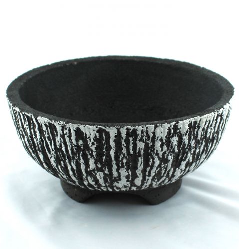 Floristik24 Sementbolle rund Ø30cm bark