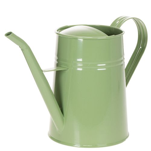 Vintage vannkanne i metall til innendørs bruk, mintgrønn, 1,7 l, dekorativ vase, retro design, H23 cm kjøpe | Floristik24.no