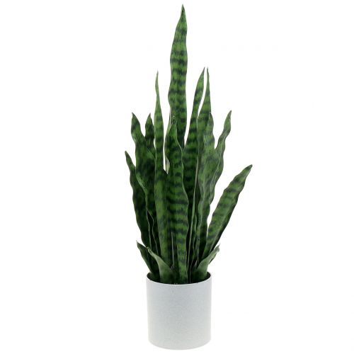 Floristik24 Sansevieria kunstig i en gryte H90cm
