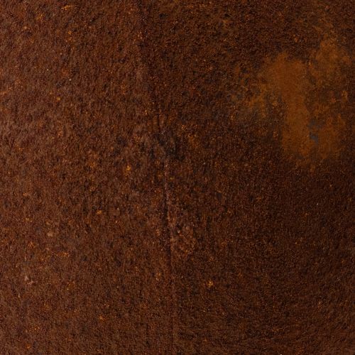 gjenstander Rustfarget kuleformet dekorativt element for rustikk hagedesign, 14 cm, 2 stk.